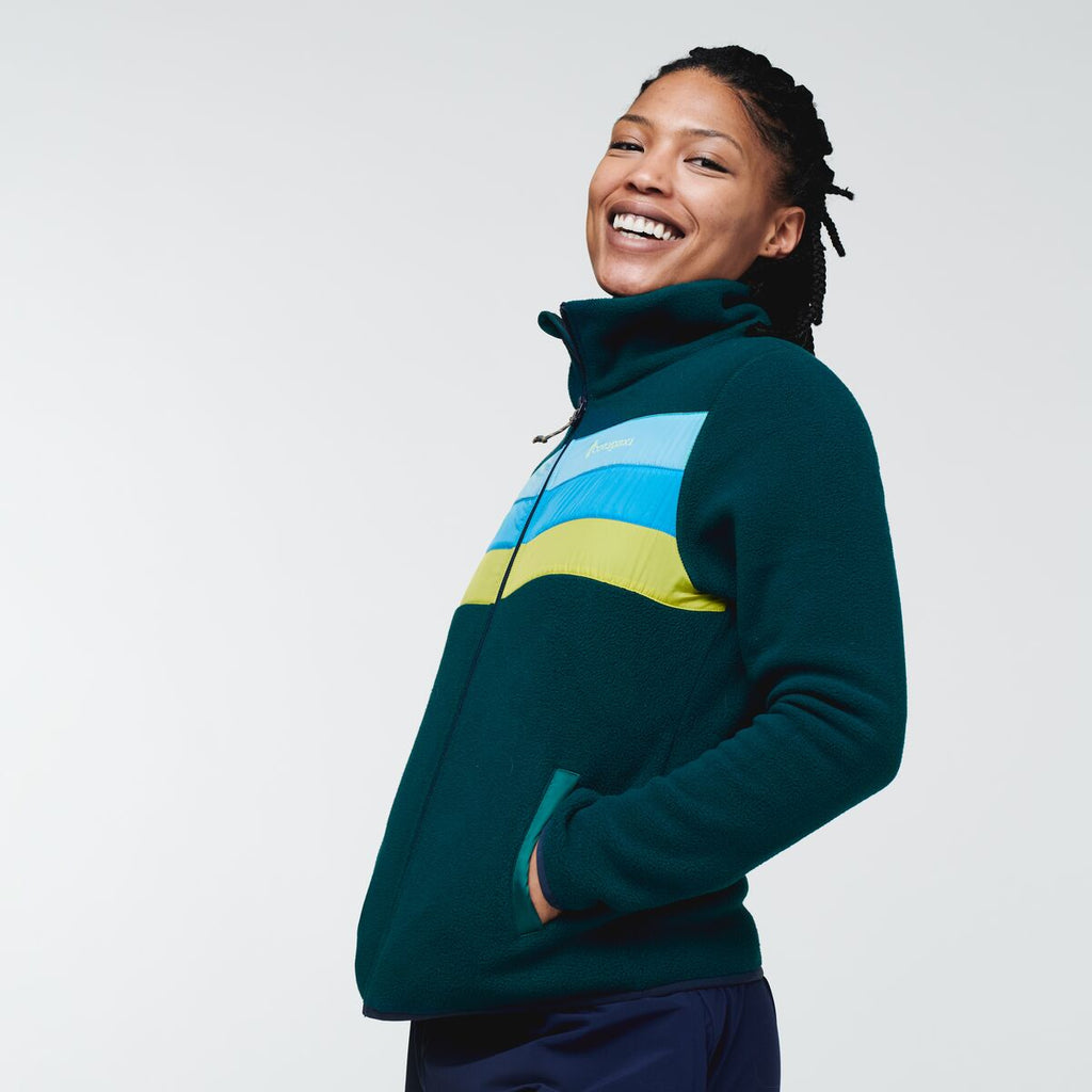 Teca Fleece Full-Zip Jacket Women's | Cozy Outdoor Layer