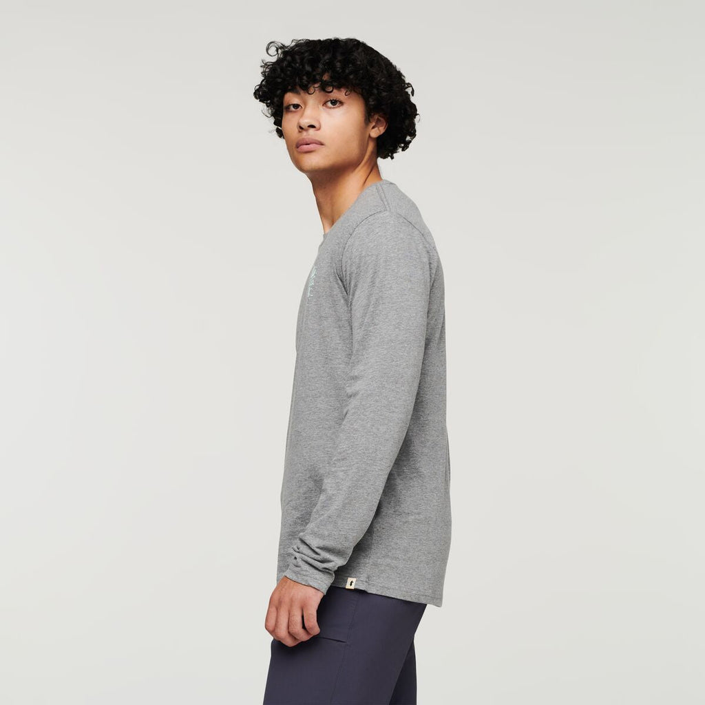 Hello Llama Long-Sleeve T-Shirt Men's | Comfortable Outdoor Top