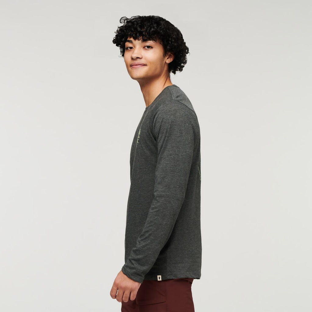 Hello Llama Long-Sleeve T-Shirt Men's | Comfortable Outdoor Top