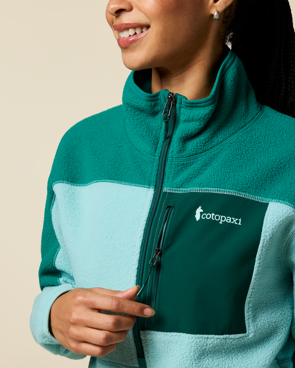 Abrazo Fleece Half-Zip Jacket Women's | Cozy Outdoor Layer