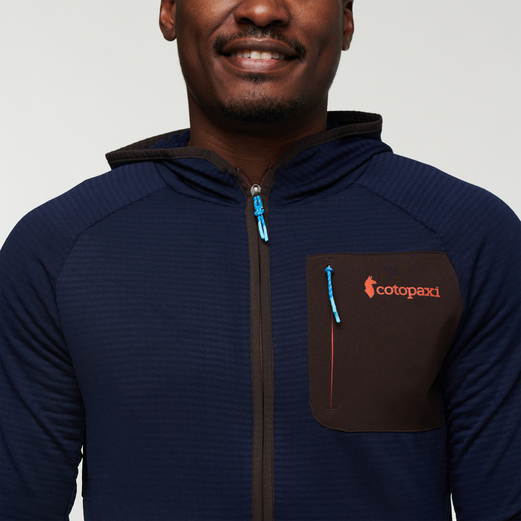 Otero Fleece Full-Zip Hooded Jacket Men's | Cozy Outdoor Layer