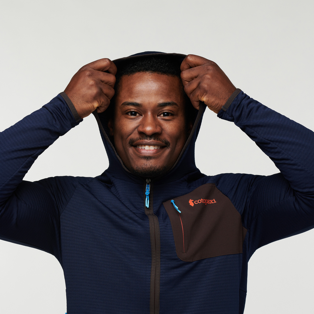 Otero Fleece Full-Zip Hooded Jacket Men's | Cozy Outdoor Layer