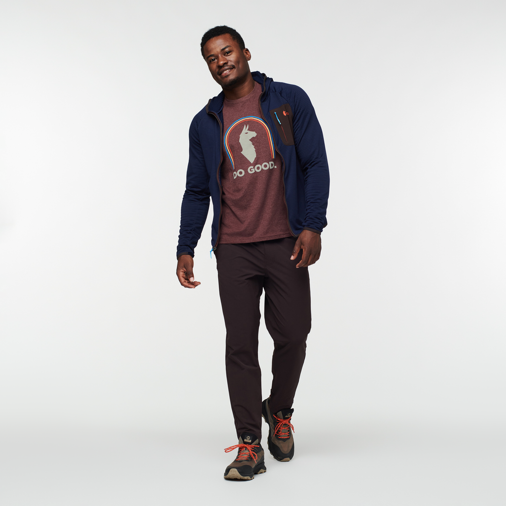 Otero Fleece Full-Zip Hooded Jacket Men's | Cozy Outdoor Layer