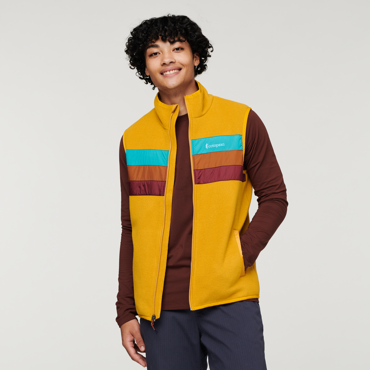 Teca Fleece Vest Men's | Cozy Outdoor Layer