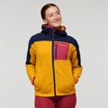 Abrazo Hooded Full-Zip Fleece Jacket Women's black | Cozy Outdoor Layer