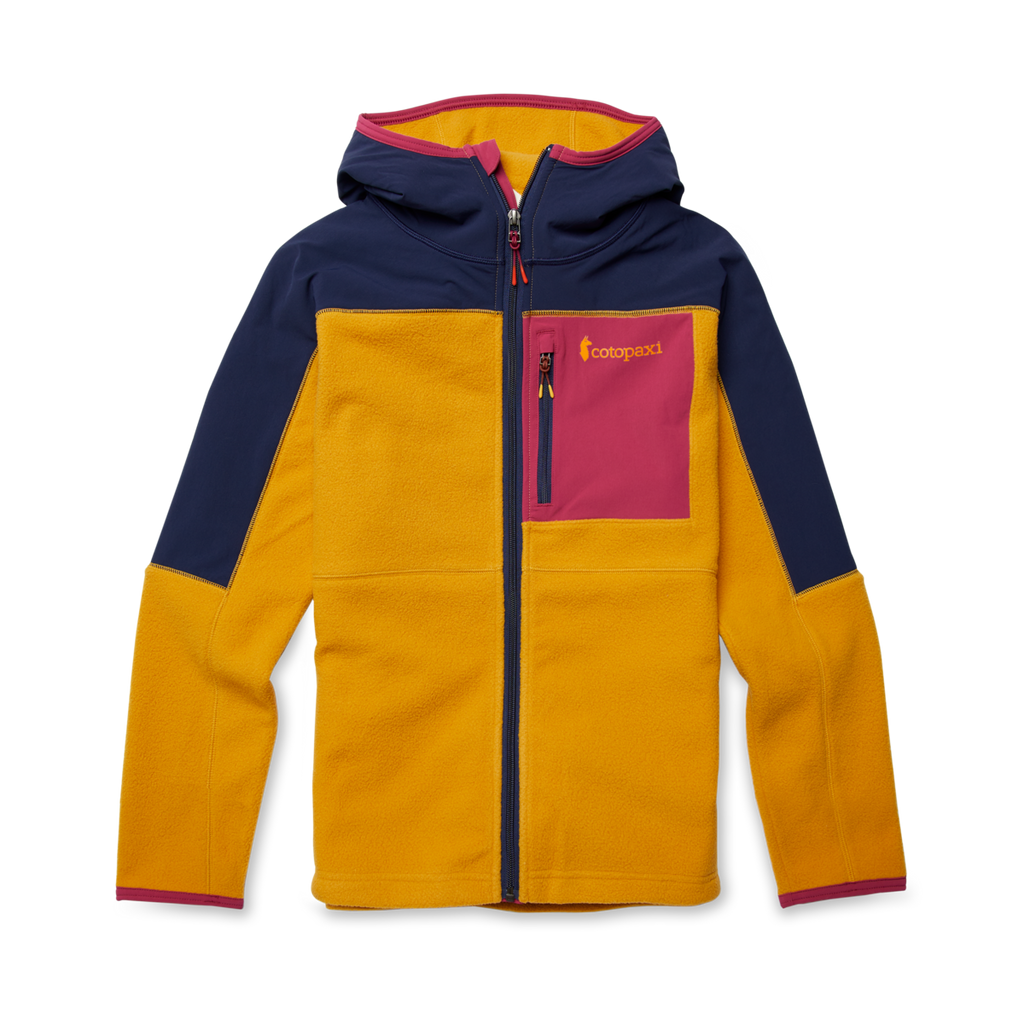 Abrazo Hooded Full-Zip Fleece Jacket Women's black | Cozy Outdoor Layer
