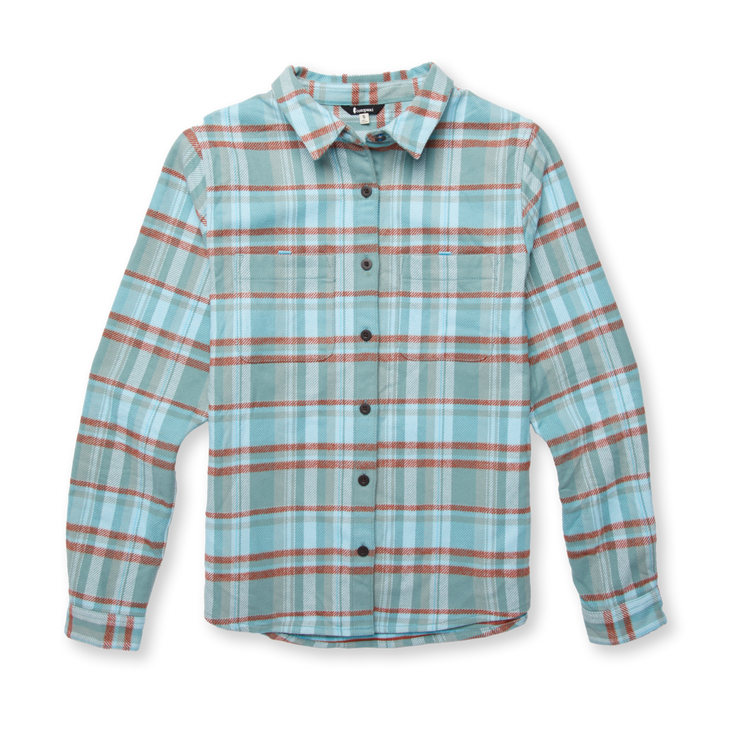 Mero Organic Flannel Shirt Women's | Comfortable Outdoor Top