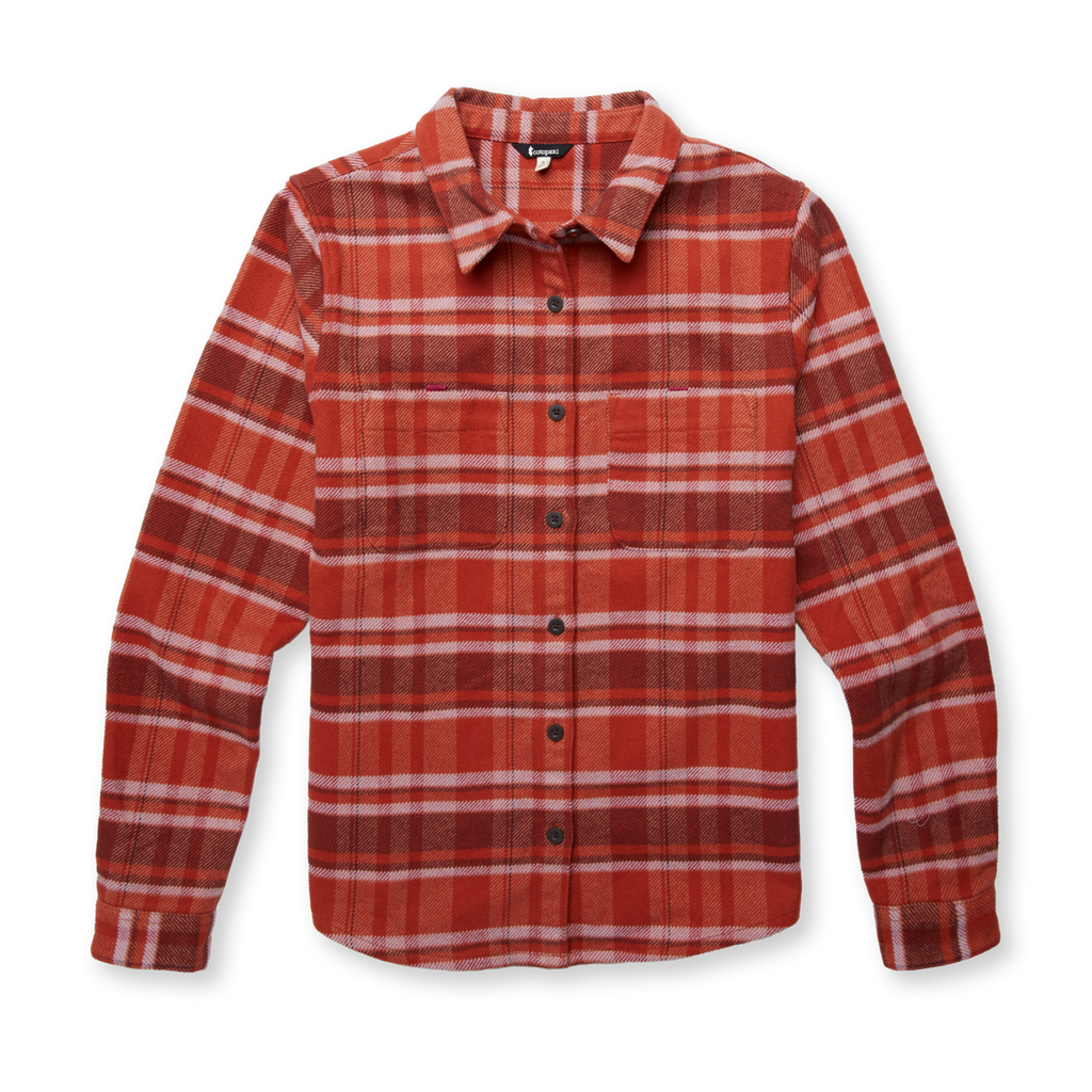 Mero Organic Flannel Shirt Women's | Comfortable Outdoor Top
