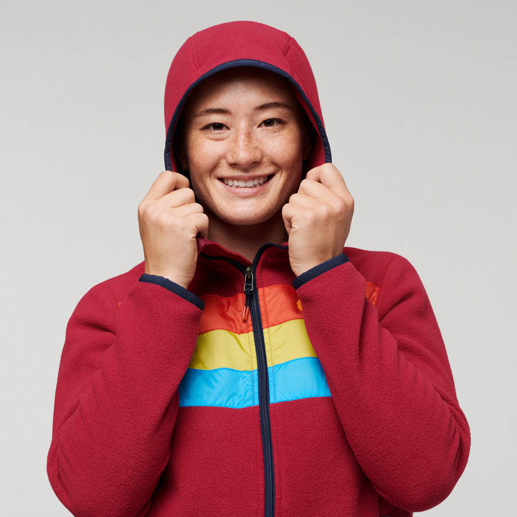 Teca Fleece Hooded Full-Zip Jacket Women's | Cozy Outdoor Layer
