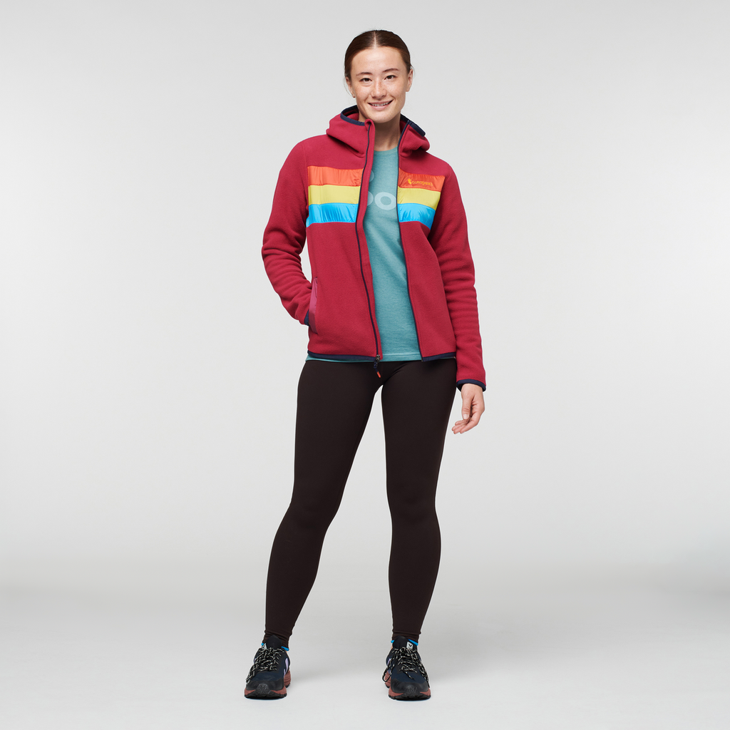 Teca Fleece Hooded Full-Zip Jacket Women's | Cozy Outdoor Layer