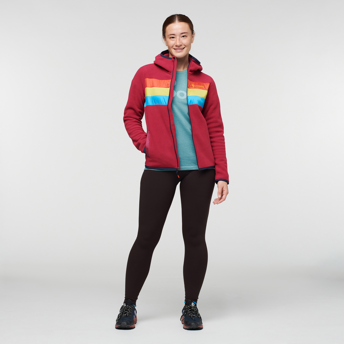Teca Fleece Hooded Full-Zip Jacket Women's | Cozy Outdoor Layer