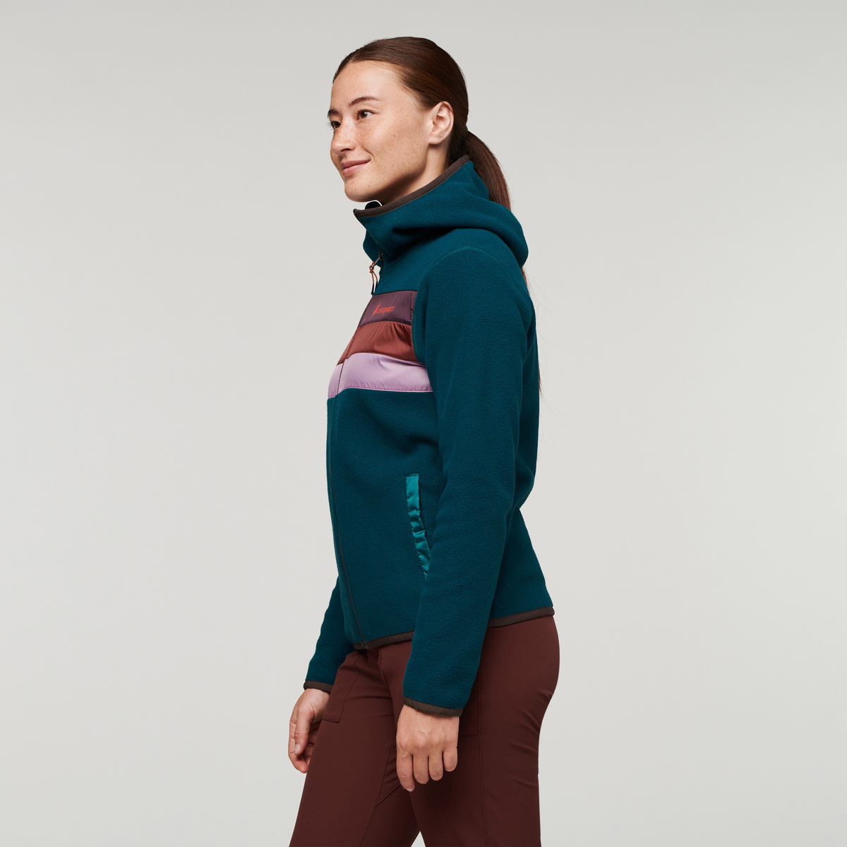 Teca Fleece Hooded Full-Zip Jacket Women's | Cozy Outdoor Layer
