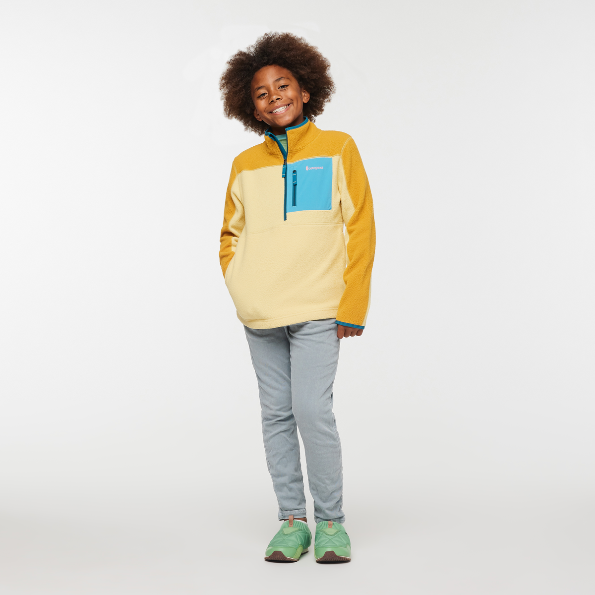 Abrazo Half-Zip Fleece Jacket Kids' | Cozy Outdoor Layer