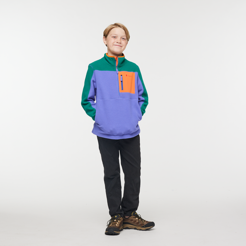 Abrazo Half-Zip Fleece Jacket Kids' | Cozy Outdoor Layer