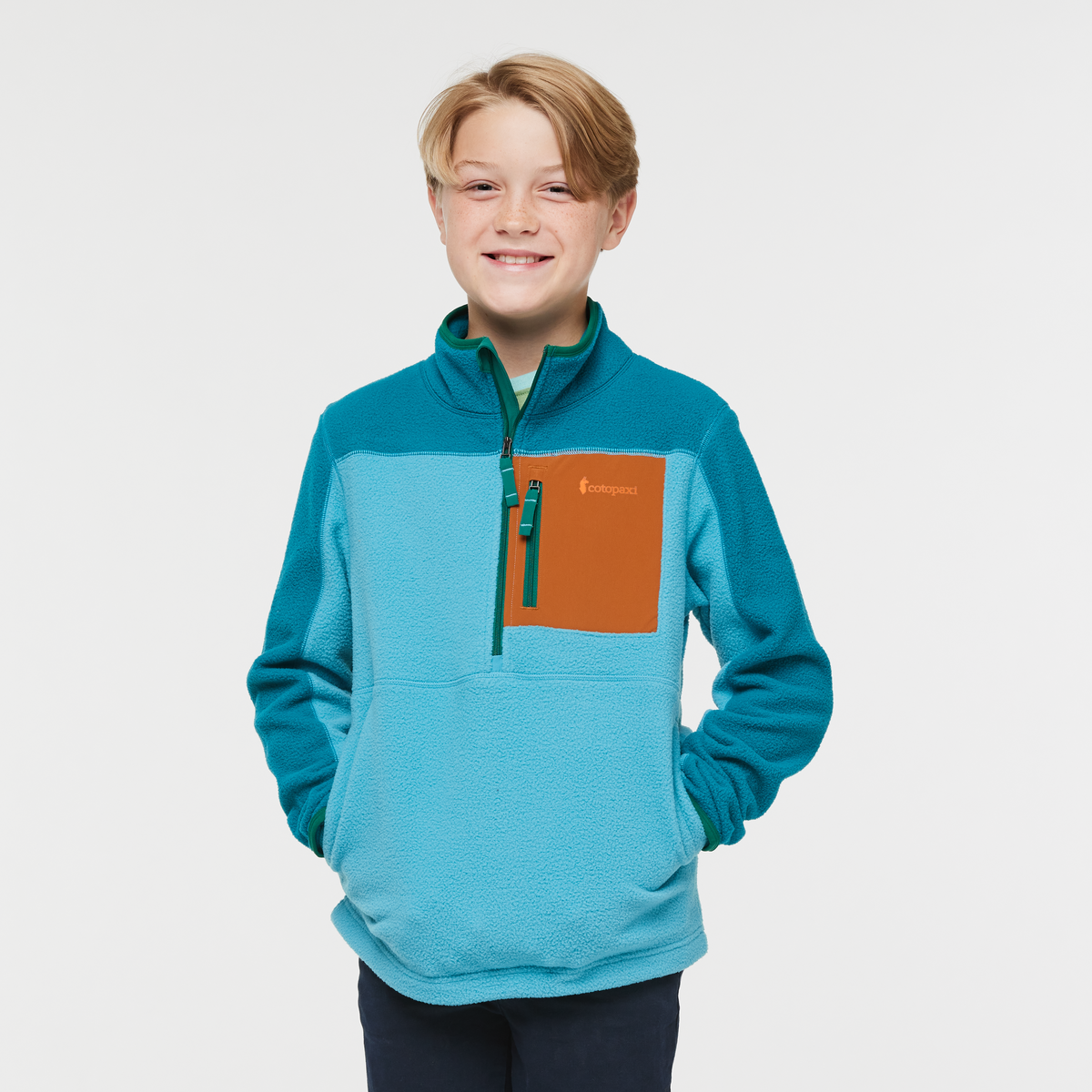 Abrazo Half-Zip Fleece Jacket Kids' | Cozy Outdoor Layer