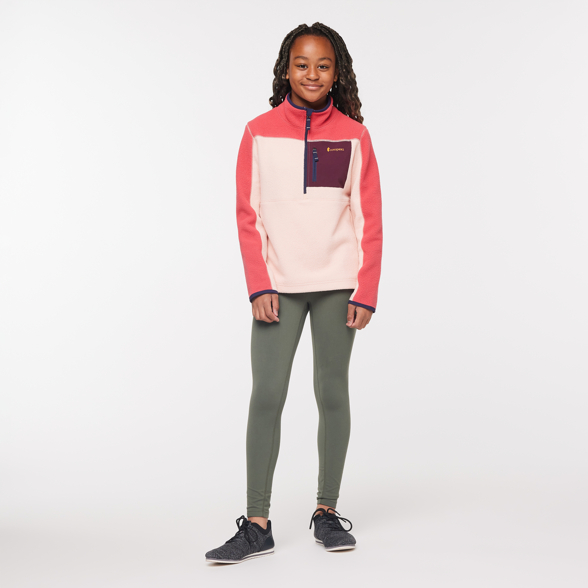 Abrazo Half-Zip Fleece Jacket Kids' | Cozy Outdoor Layer