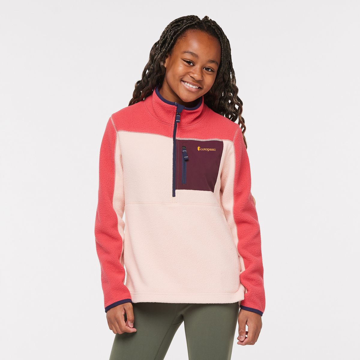 Abrazo Half-Zip Fleece Jacket Kids' | Cozy Outdoor Layer