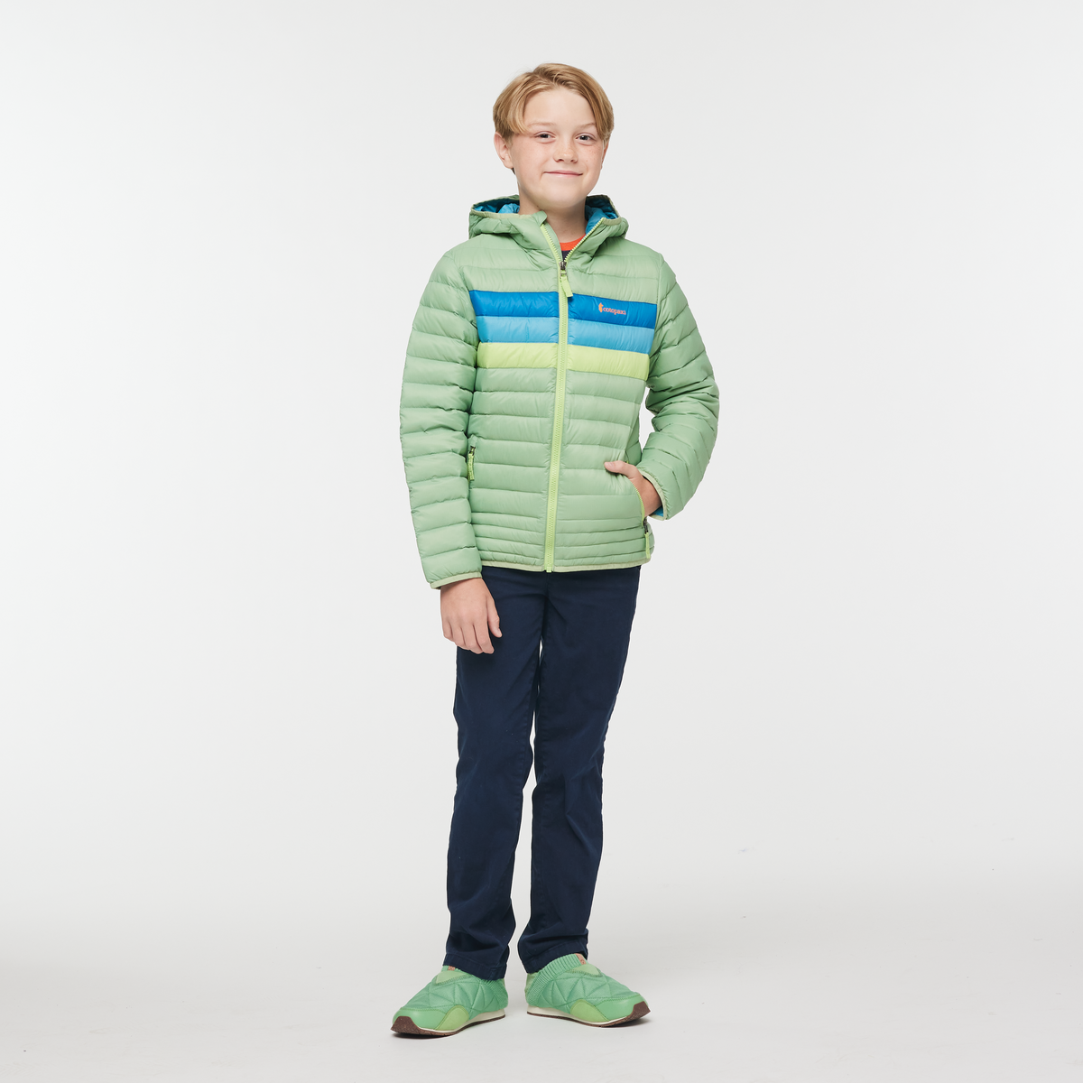 Fuego Hooded Down Jacket Kids' | Warm Outdoor Layer