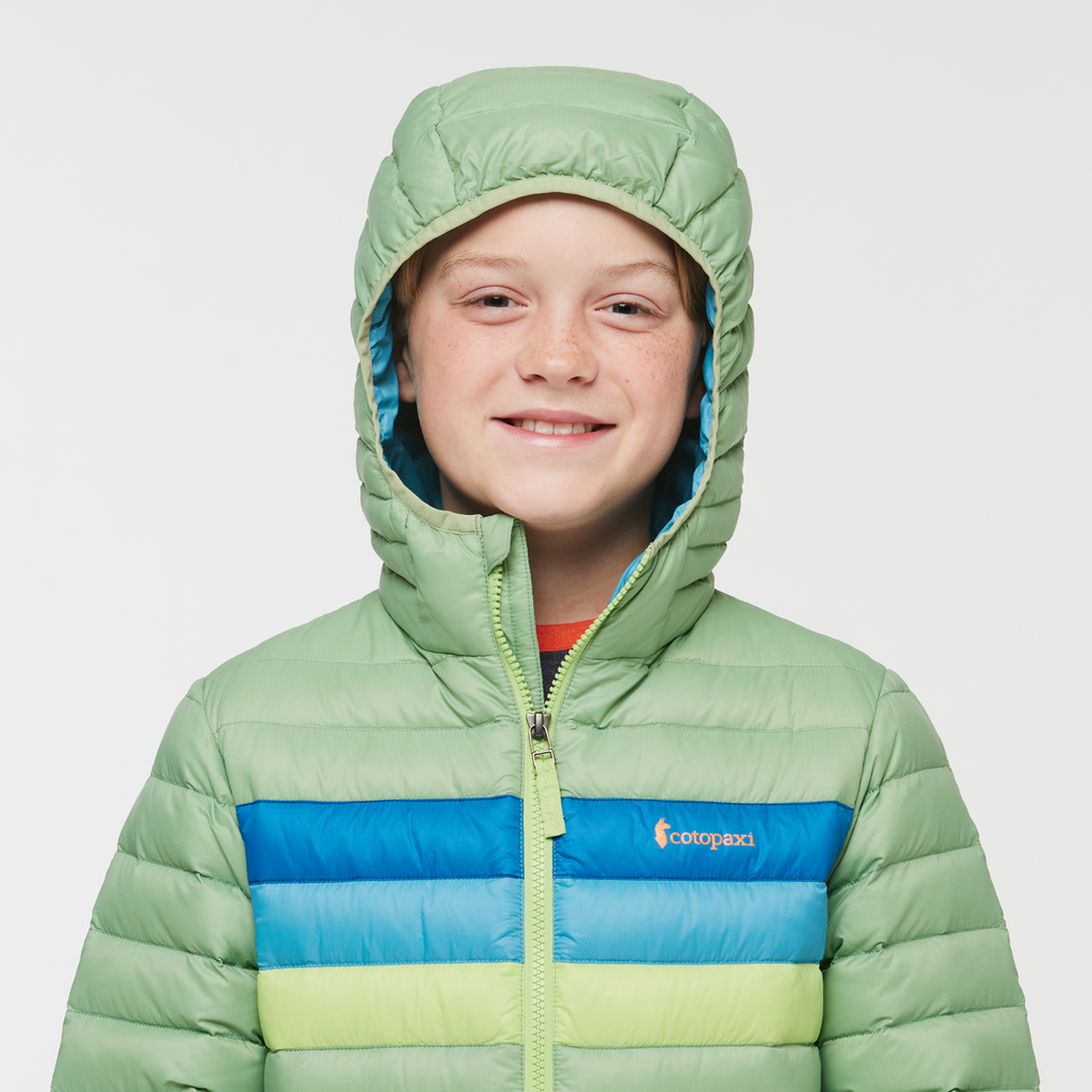Fuego Hooded Down Jacket Kids' | Warm Outdoor Layer