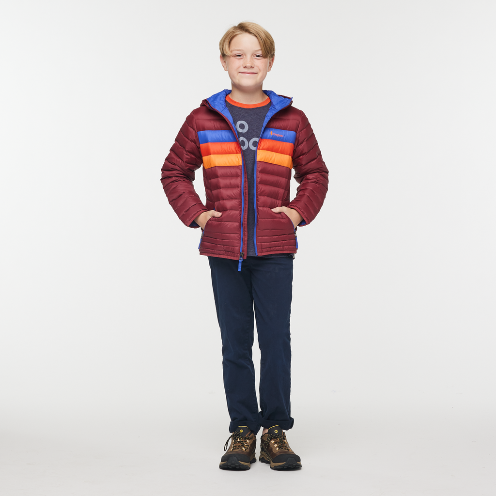 Fuego Hooded Down Jacket Kids' | Warm Outdoor Layer