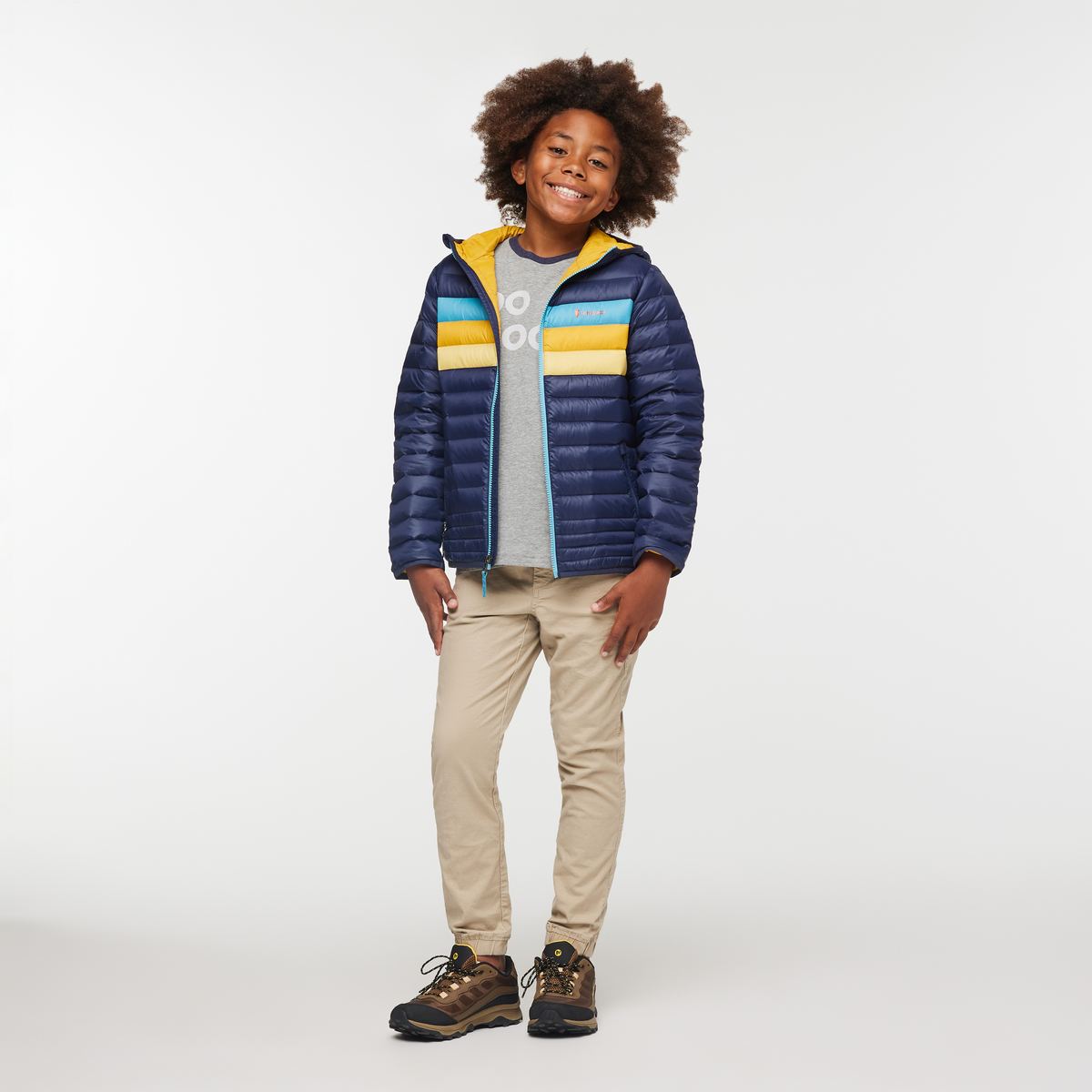 Fuego Hooded Down Jacket Kids' | Warm Outdoor Layer