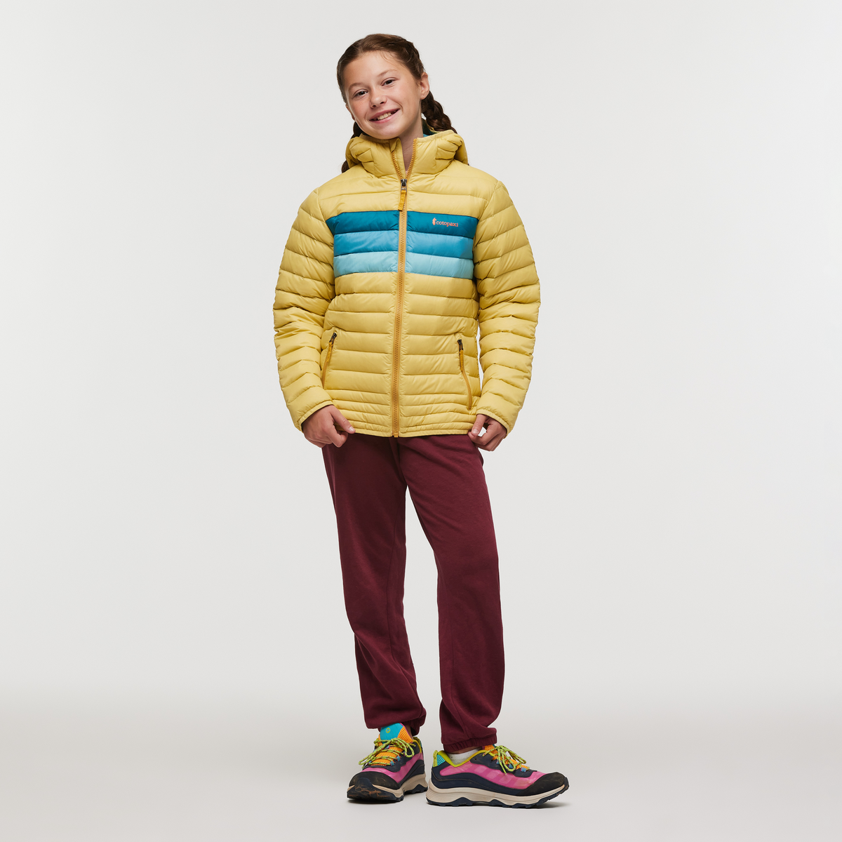 Fuego Hooded Down Jacket Kids' | Warm Outdoor Layer