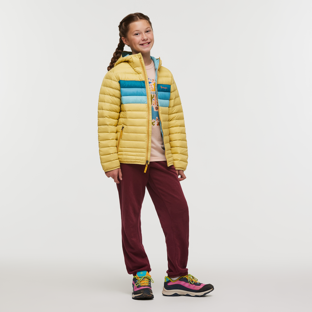 Fuego Hooded Down Jacket Kids' | Warm Outdoor Layer