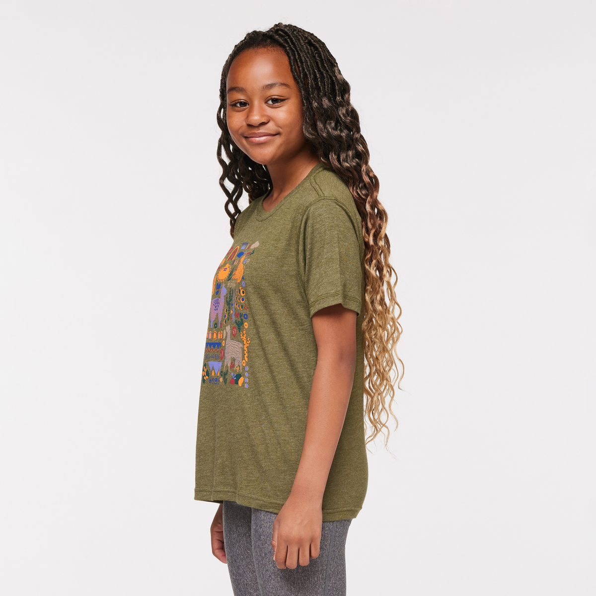 Llama Party T-Shirt Kids' | Comfortable Outdoor Top
