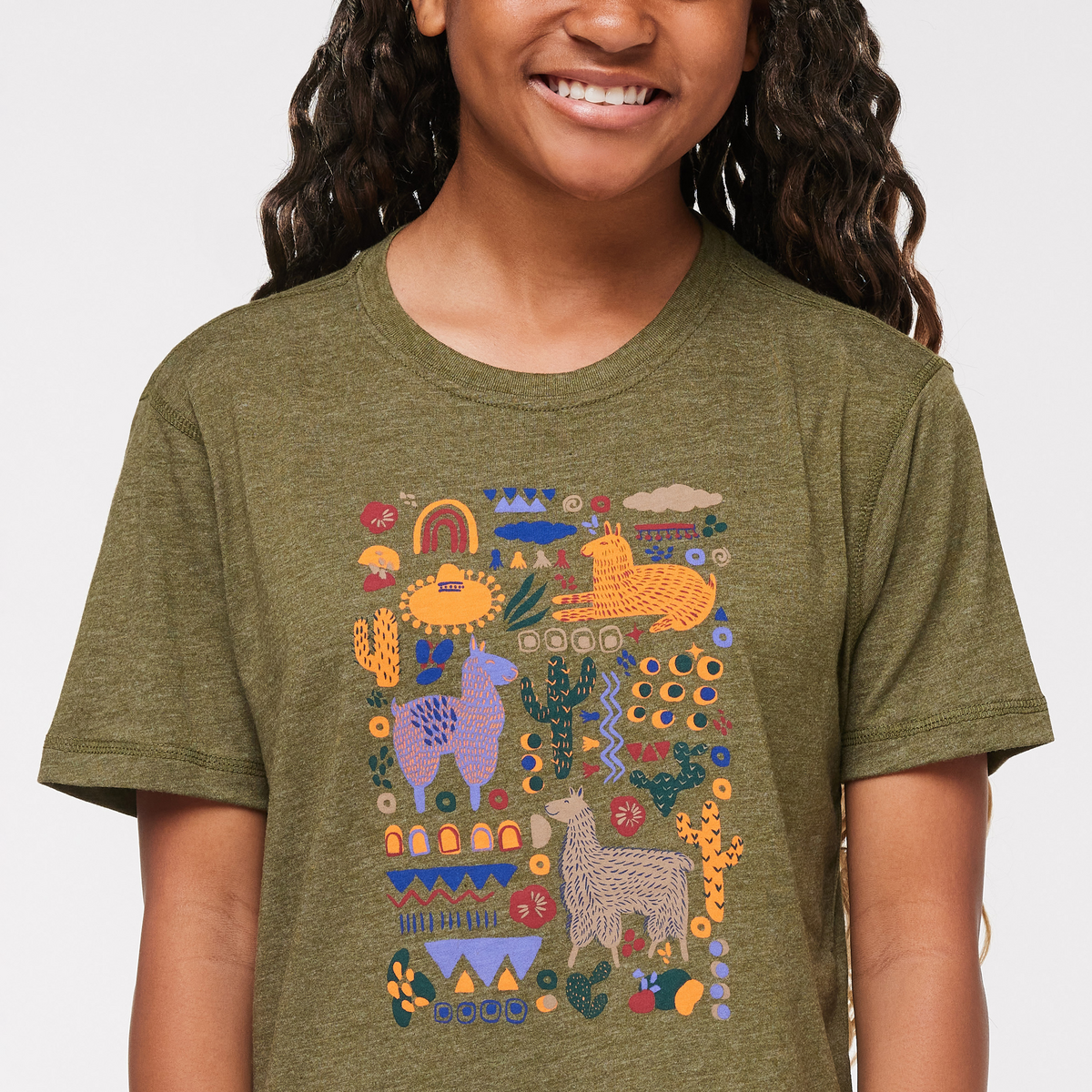 Llama Party T-Shirt Kids' | Comfortable Outdoor Top