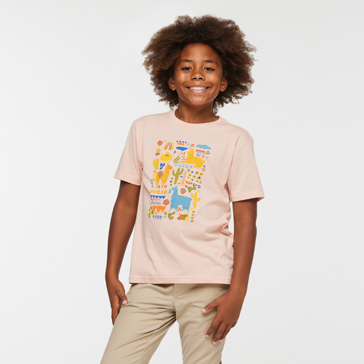 Llama Party T-Shirt Kids' | Comfortable Outdoor Top
