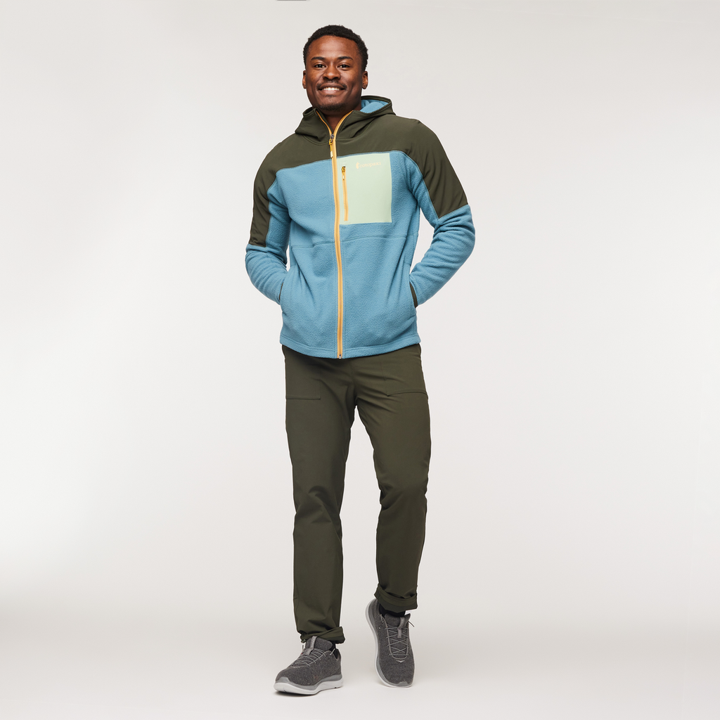 Abrazo Hooded Full-Zip Fleece Jacket Men's | Cozy Outdoor Layer