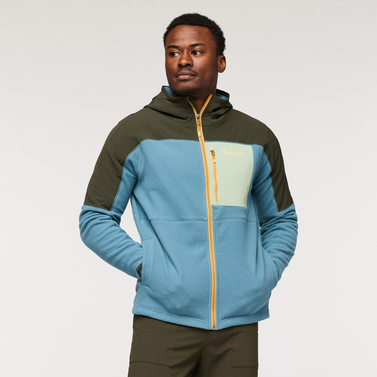 Abrazo Hooded Full-Zip Fleece Jacket Men's | Cozy Outdoor Layer