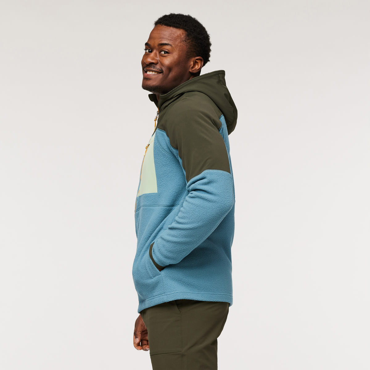 Abrazo Hooded Full-Zip Fleece Jacket Men's | Cozy Outdoor Layer
