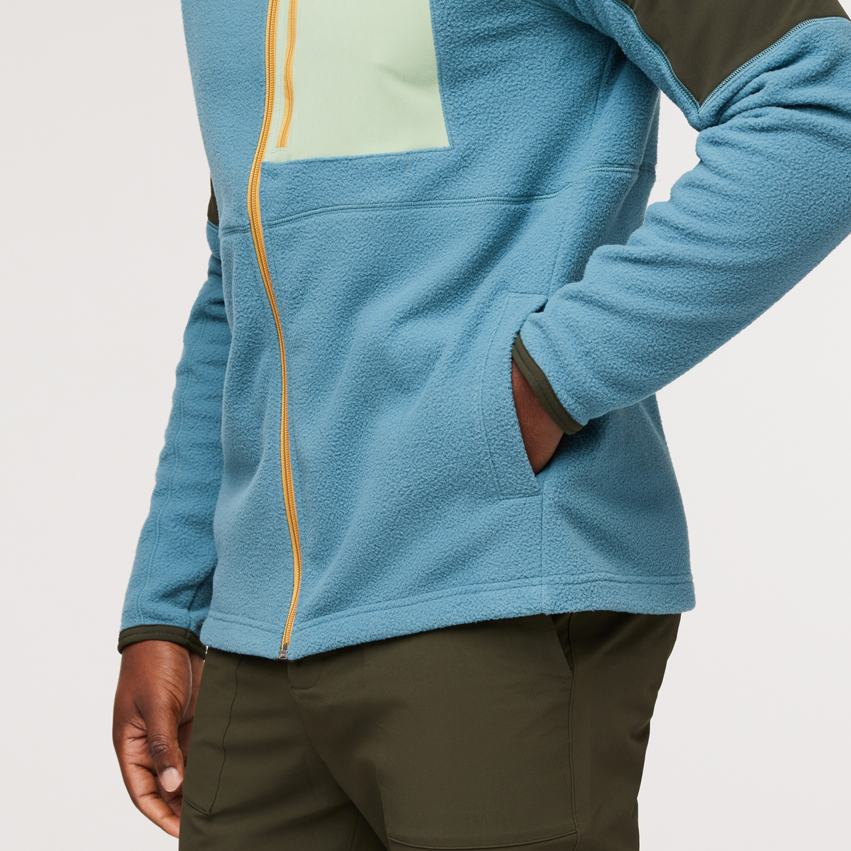 Abrazo Hooded Full-Zip Fleece Jacket Men's | Cozy Outdoor Layer