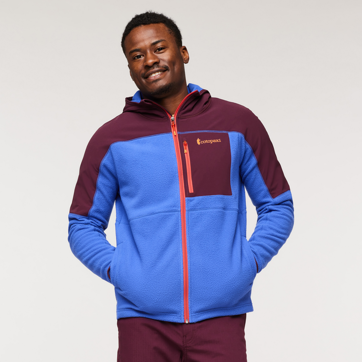 Abrazo Hooded Full-Zip Fleece Jacket Men's | Cozy Outdoor Layer