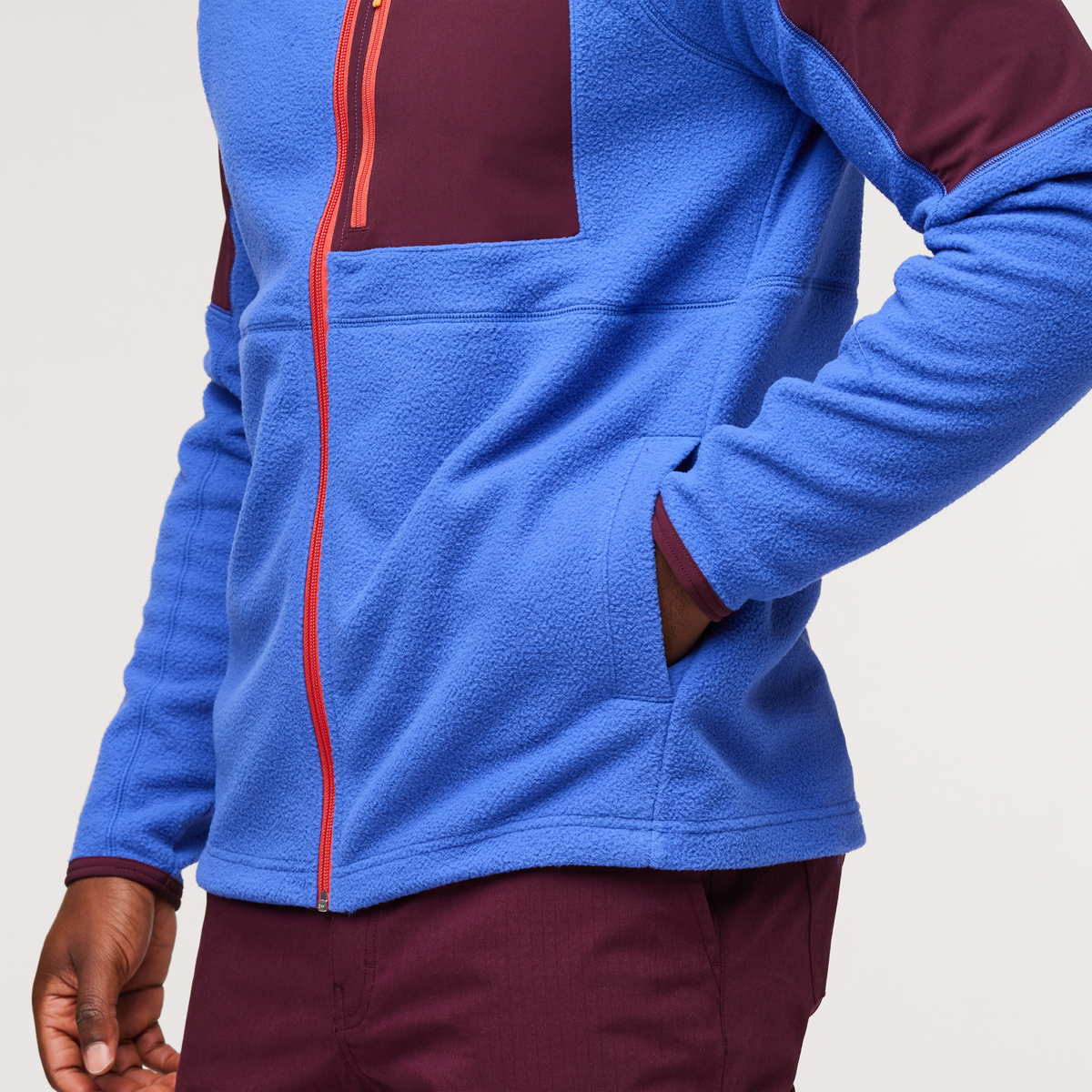 Abrazo Hooded Full-Zip Fleece Jacket Men's | Cozy Outdoor Layer