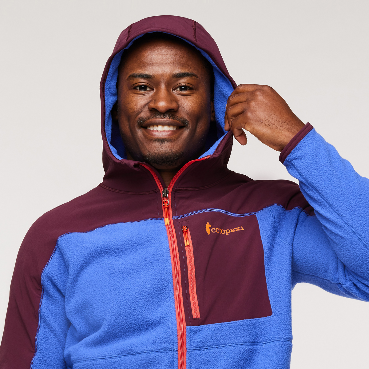 Abrazo Hooded Full-Zip Fleece Jacket Men's | Cozy Outdoor Layer