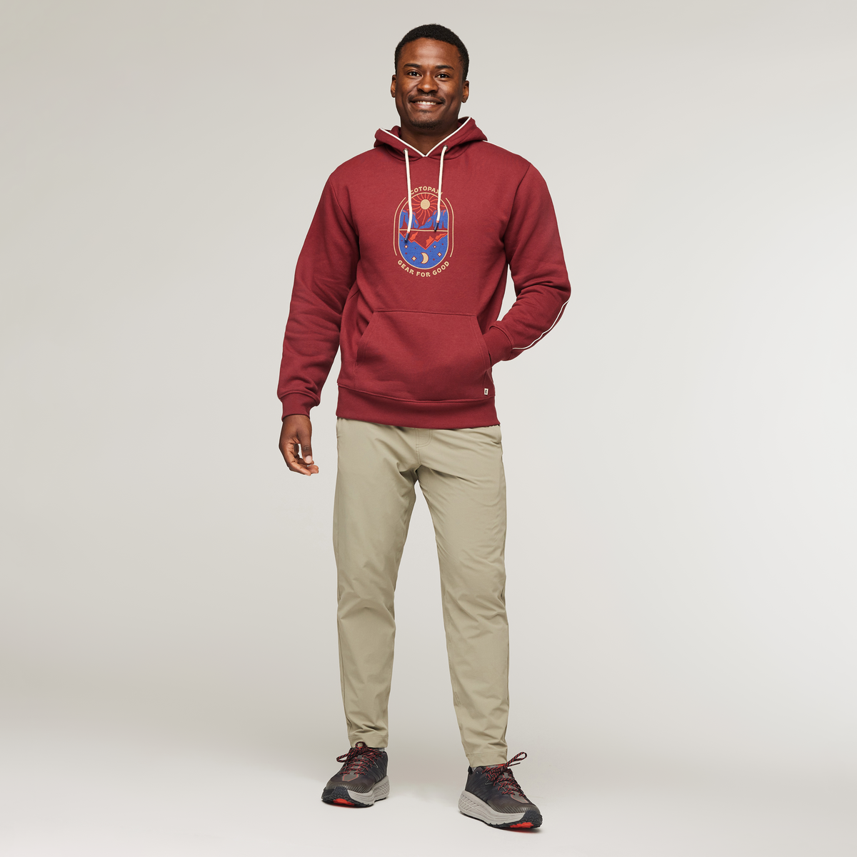 Day And Night Pullover Hoodie Men's | Cozy Outdoor Layer