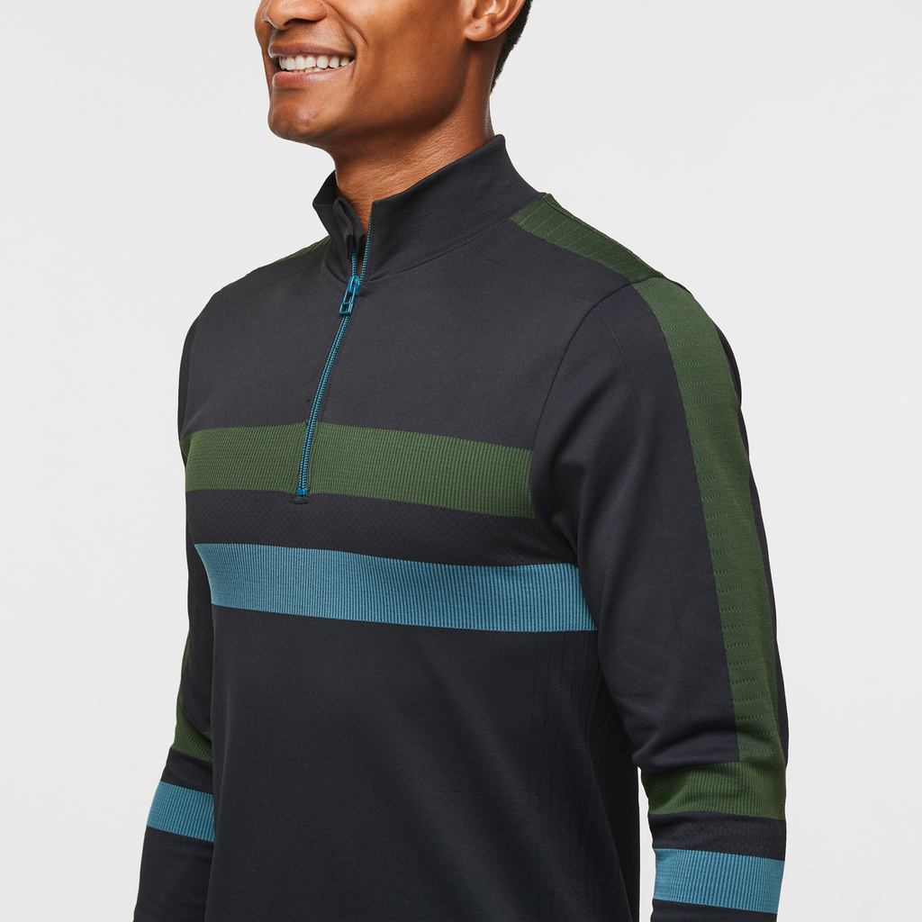 Debajo Seamless Baselayer Quarter-Zip Men's | Comfortable Outdoor Top