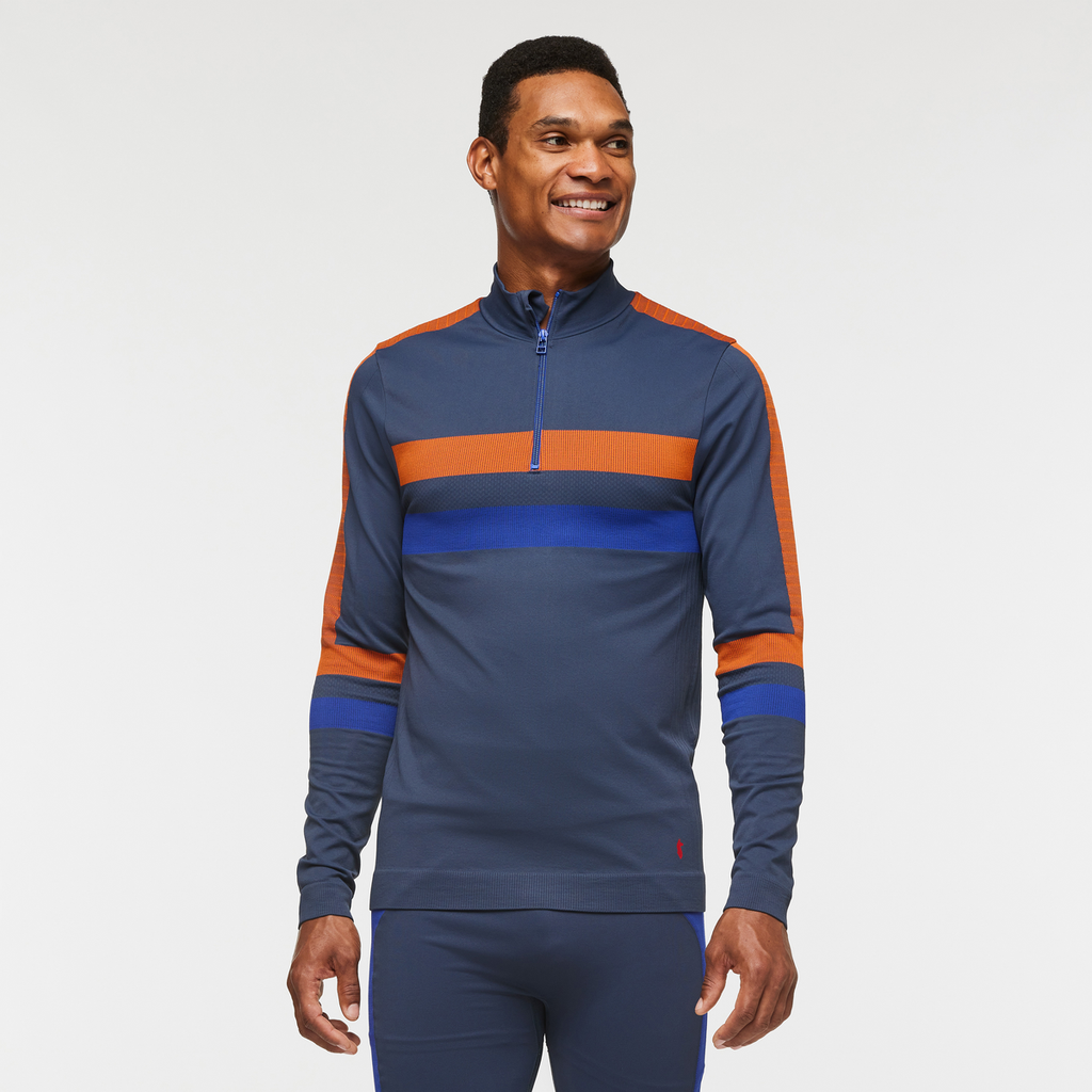 Debajo Seamless Baselayer Quarter-Zip Men's | Comfortable Outdoor Top