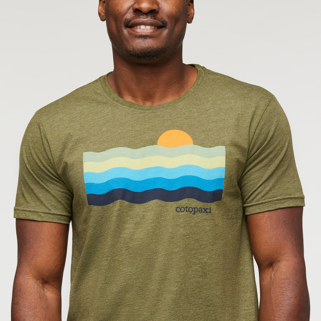 Disco Wave T-Shirt Men's | Comfortable Outdoor Top