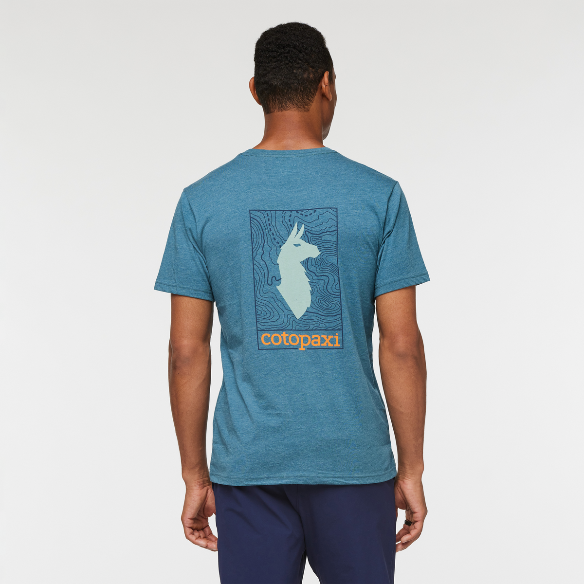 Llama Map T-Shirt Men's | Comfortable Outdoor Top