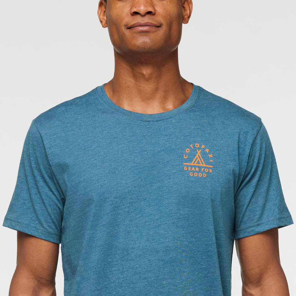 Llama Map T-Shirt Men's | Comfortable Outdoor Top