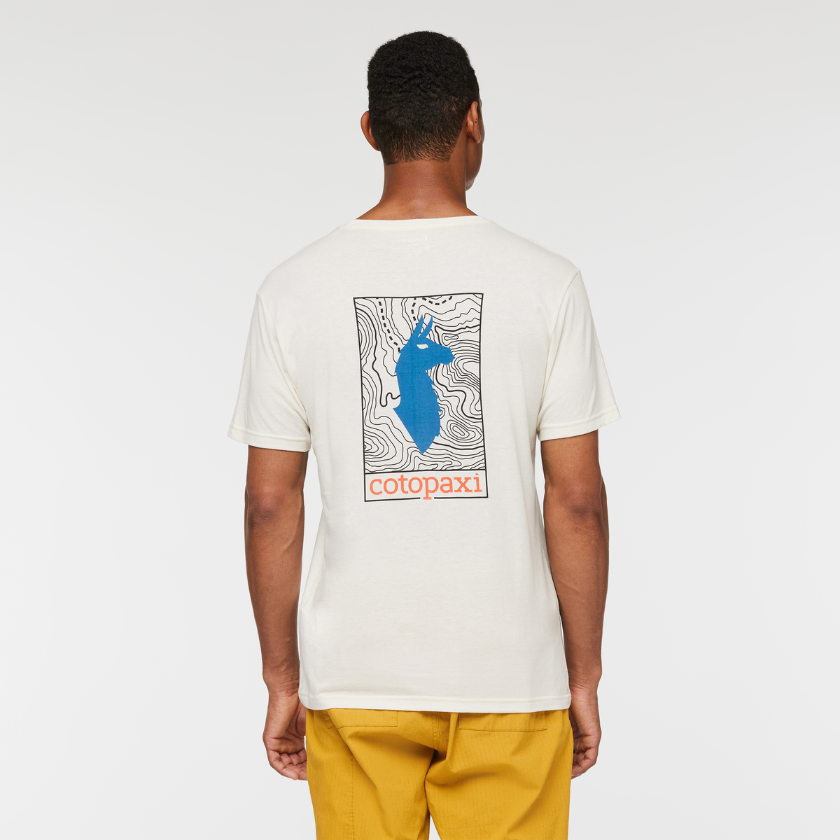 Llama Map T-Shirt Men's | Comfortable Outdoor Top