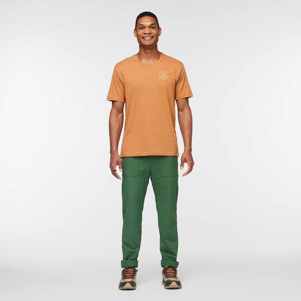 Llama Map T-Shirt Men's | Comfortable Outdoor Top