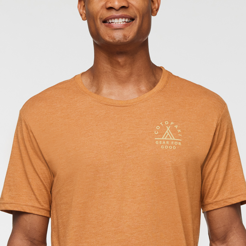 Llama Map T-Shirt Men's | Comfortable Outdoor Top