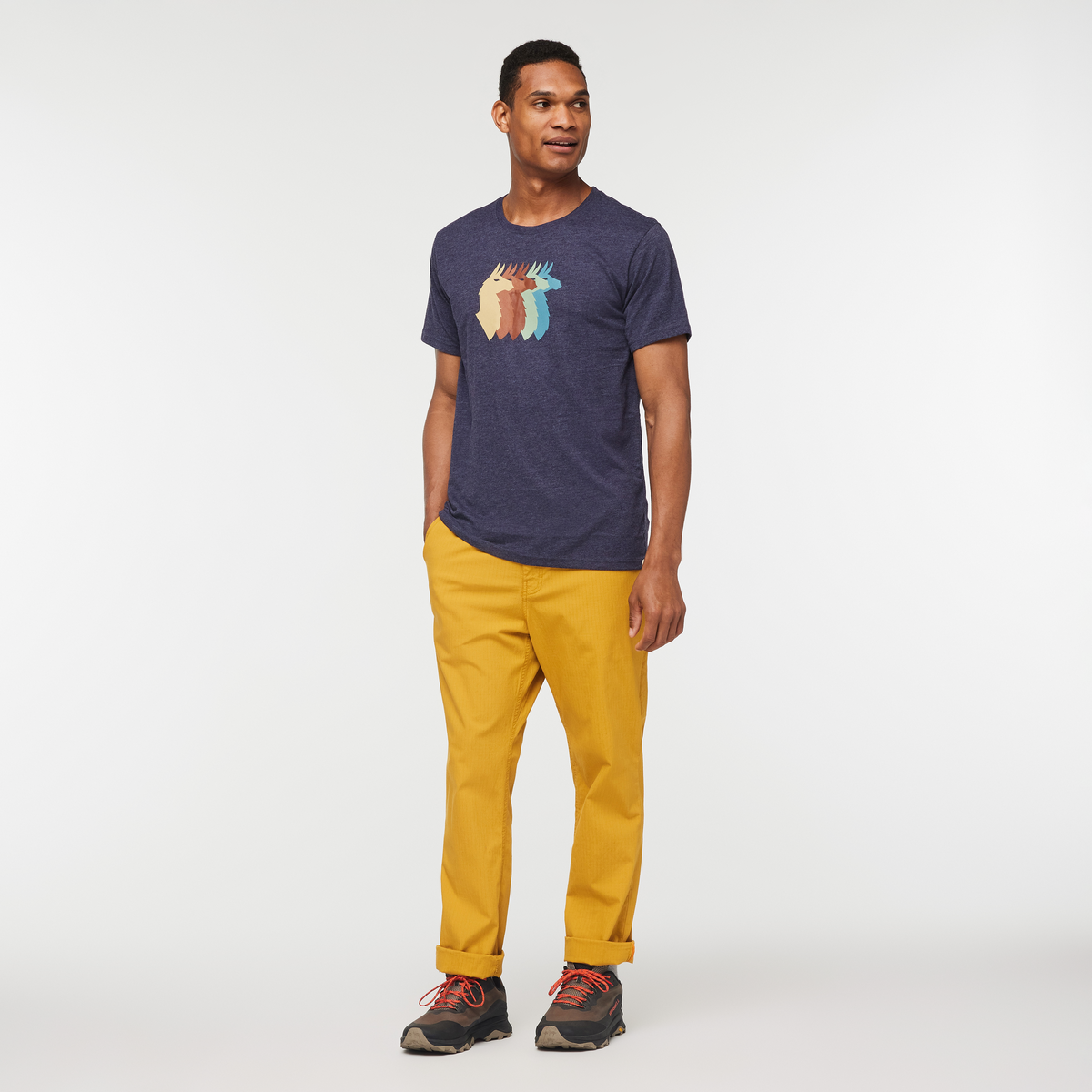 Llama Sequence T-Shirt Men's | Comfortable Outdoor Top
