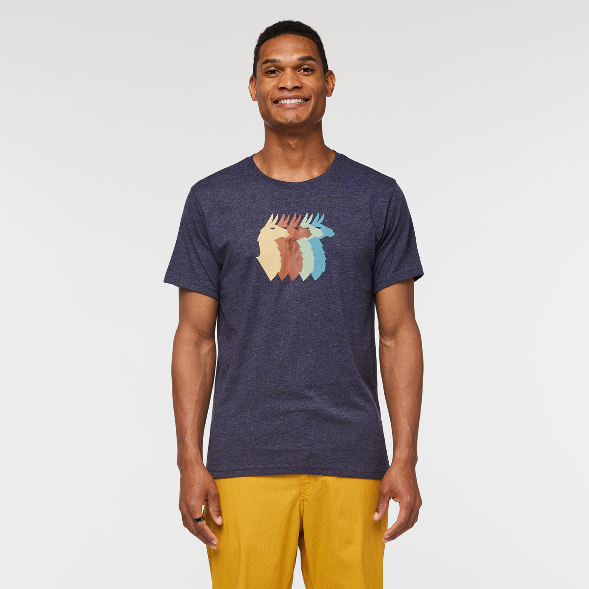 Llama Sequence T-Shirt Men's | Comfortable Outdoor Top