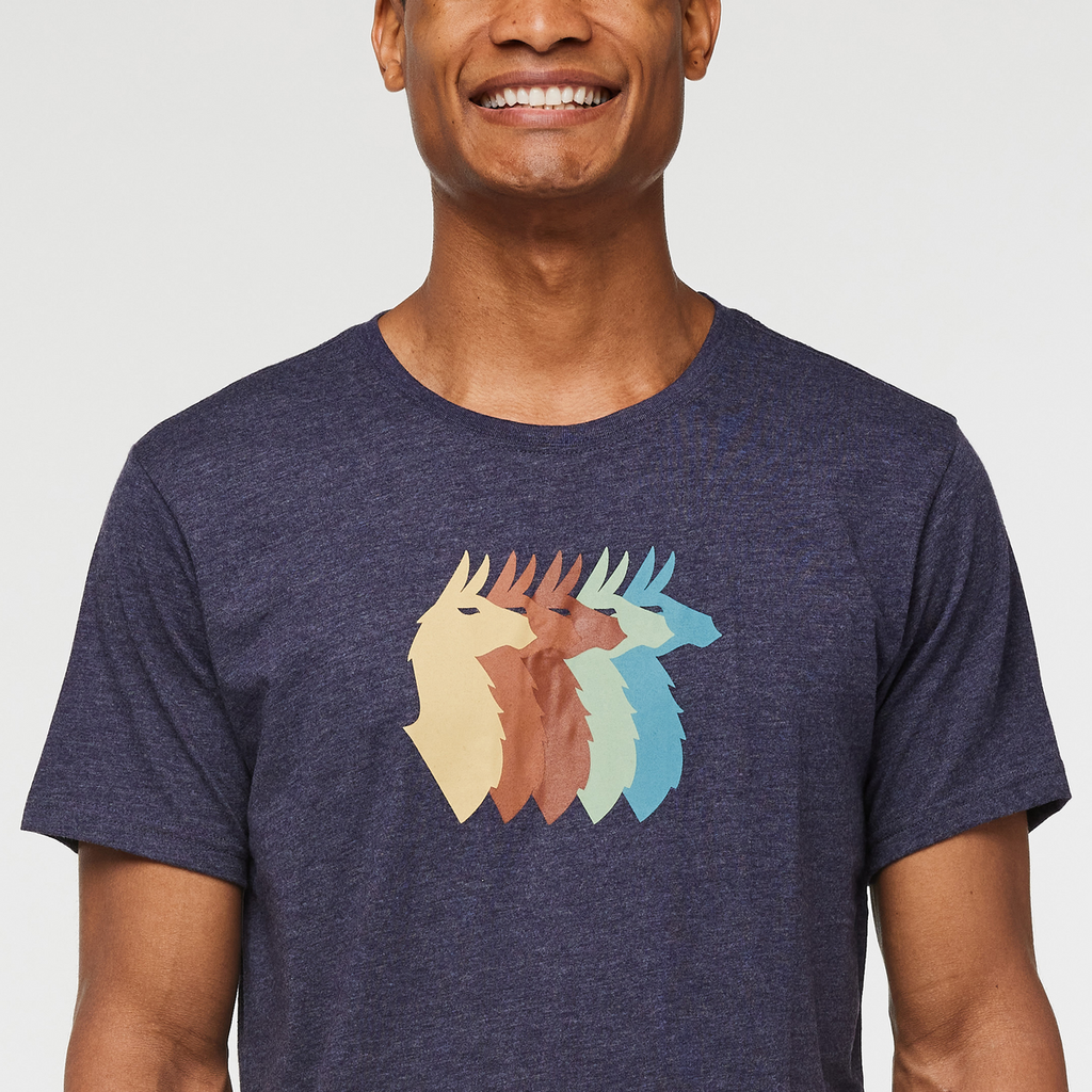 Llama Sequence T-Shirt Men's | Comfortable Outdoor Top