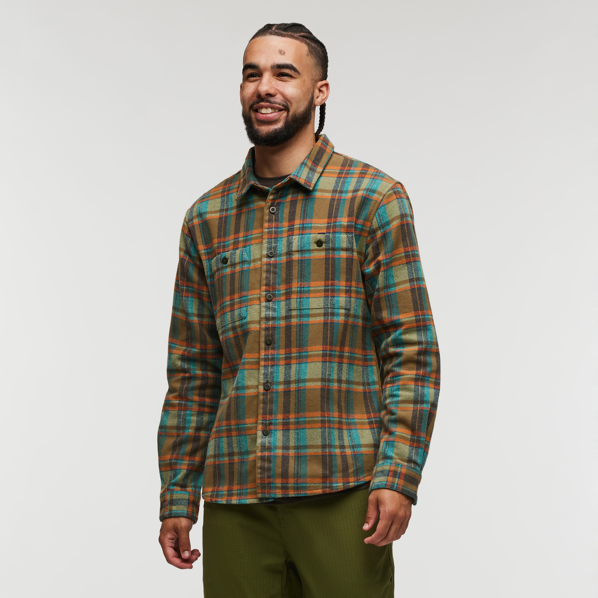 Mero Organic Flannel Shirt Men's | Comfortable Outdoor Top
